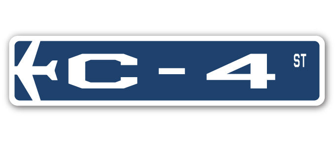 C-4 Street Sign