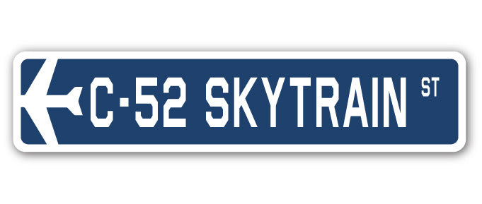 C-52 Skytrain Street Sign