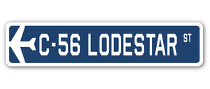 C-56 Lodestar Street Sign