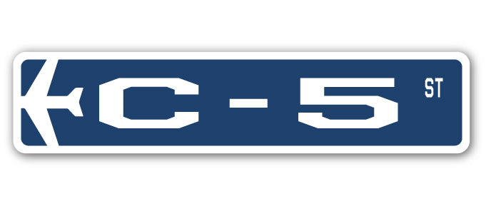 C-5 Street Sign