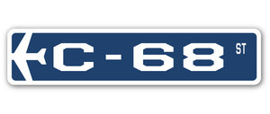 C-68 Street Sign