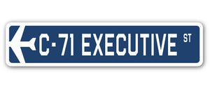 C-71 Executive Street Sign