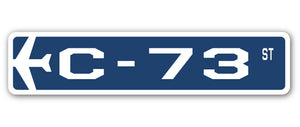 C-73 Street Sign