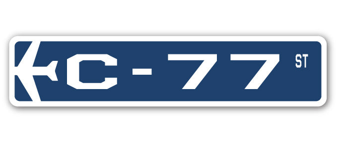 C-77 Street Sign