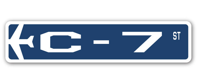 C-7 Street Sign