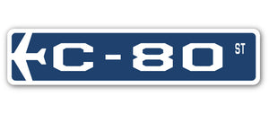 C-80 Street Sign