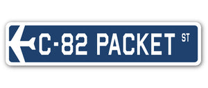 C-82 Packet Street Sign