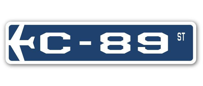 C-89 Street Sign