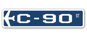 C-90 Street Sign