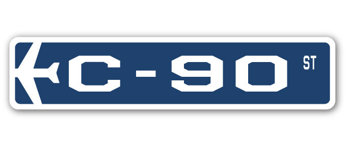 C-90 Street Sign