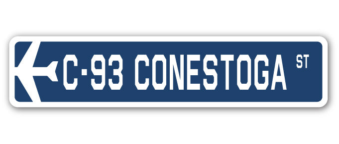 C-93 Conestoga Street Sign