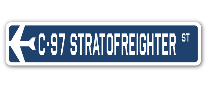 C-97 Stratofreighter Street Sign