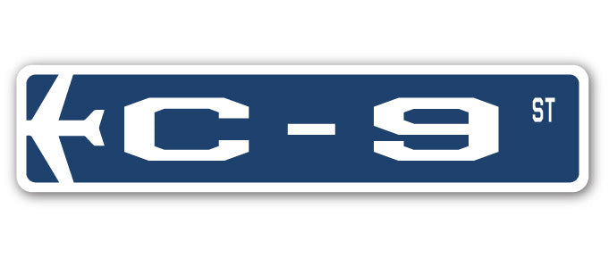 C-9 Street Sign