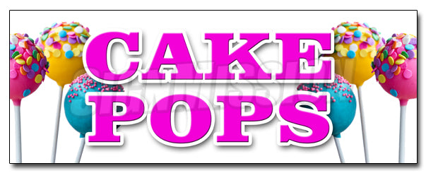 Cake Pops Decal