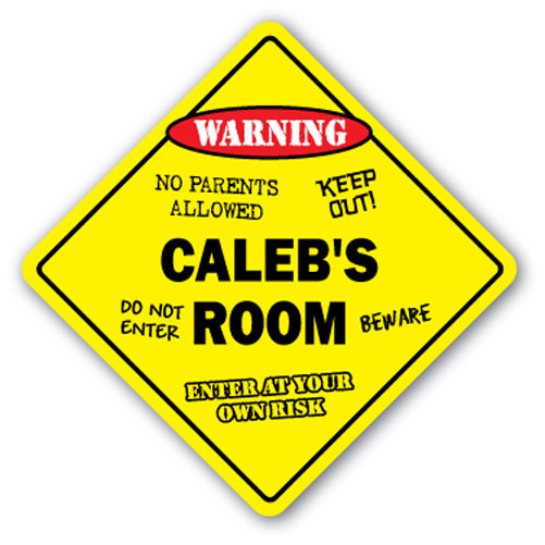 Caleb's Room Vinyl Decal Sticker
