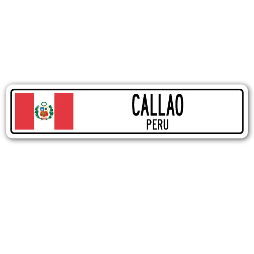 CALLAO, PERU Street Sign