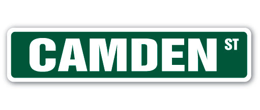 CAMDEN Street Sign