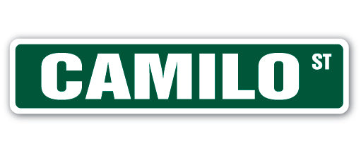 CAMILO Street Sign