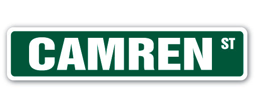 Camren Street Vinyl Decal Sticker