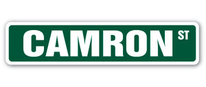 CAMRON Street Sign