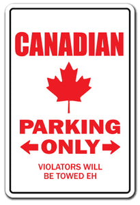 Canadian Vinyl Decal Sticker