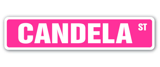 CANDELA Street Sign