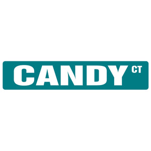 CANDY Street Sign