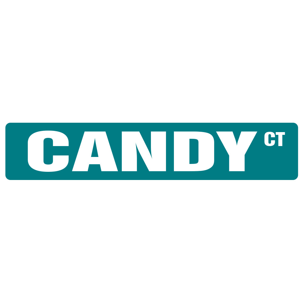 CANDY Street Sign