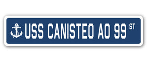 USS Canisteo Ao 99 Street Vinyl Decal Sticker