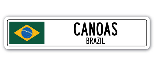 CANOAS, BRAZIL Street Sign