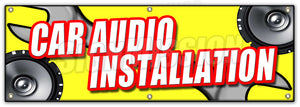 Car Audio Installation Banner