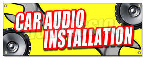 Car Audio Installation Banner