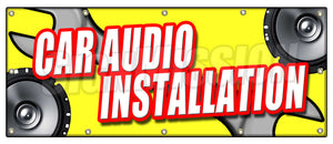 Car Audio Installation Banner