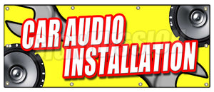 Car Audio Installation Banner