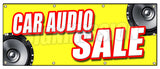 Car Audio Sale Banner