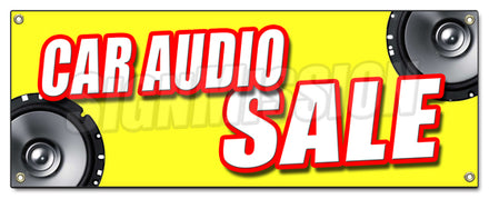 Car Audio Sale Banner