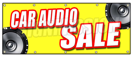 Car Audio Sale Banner