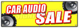 Car Audio Sale Banner