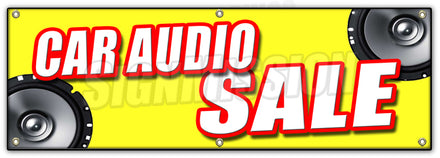 Car Audio Sale Banner