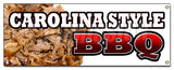 Carolina Style BBQ Banner