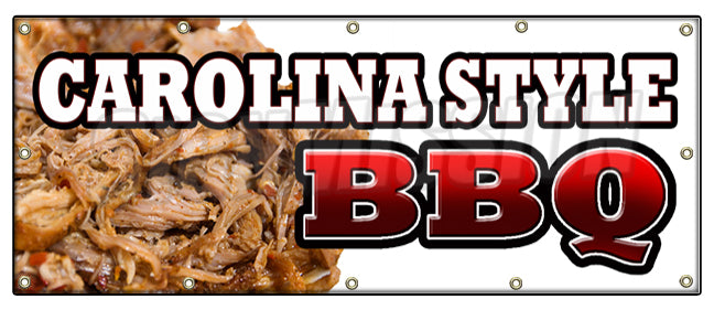 Carolina Style BBQ Banner