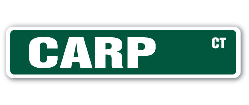 CARP Street Sign