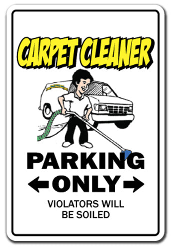 Carpet Cleaner Vinyl Decal Sticker