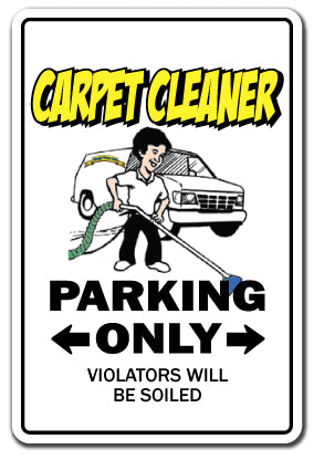 CARPET CLEANER Sign