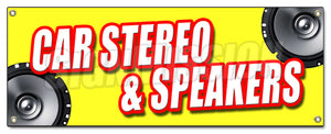 Car Stereo & Speakers Banner