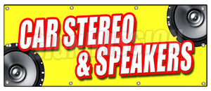 Car Stereo & Speakers Banner