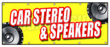 Car Stereo & Speakers Banner