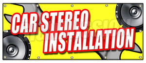 Car Stereo Installation Banner