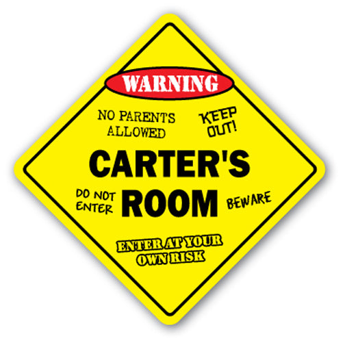 Carter's Room Vinyl Decal Sticker