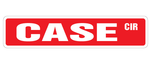 Case Street Vinyl Decal Sticker